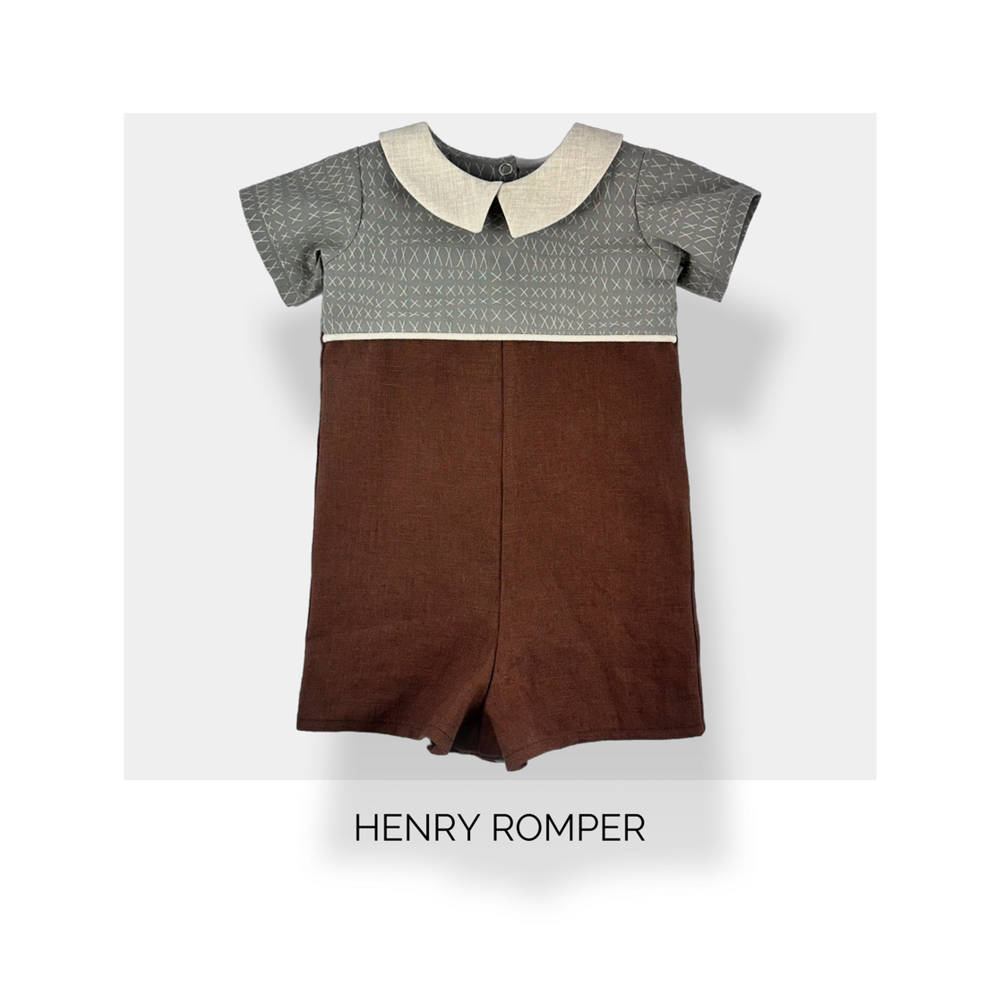 Henry Vintage Romper